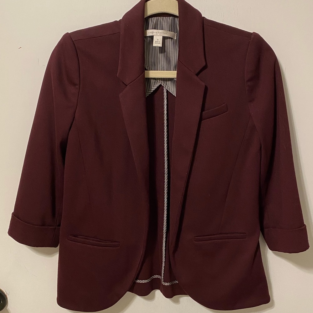 Lauren Conrad Blazer (Maroon)
